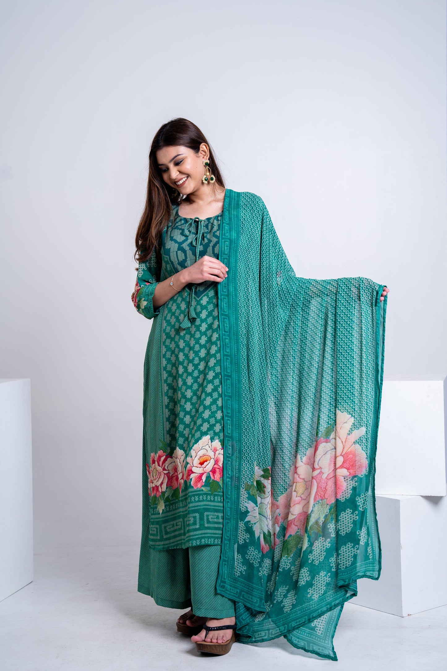 Bandhani Nilofer Suit Set