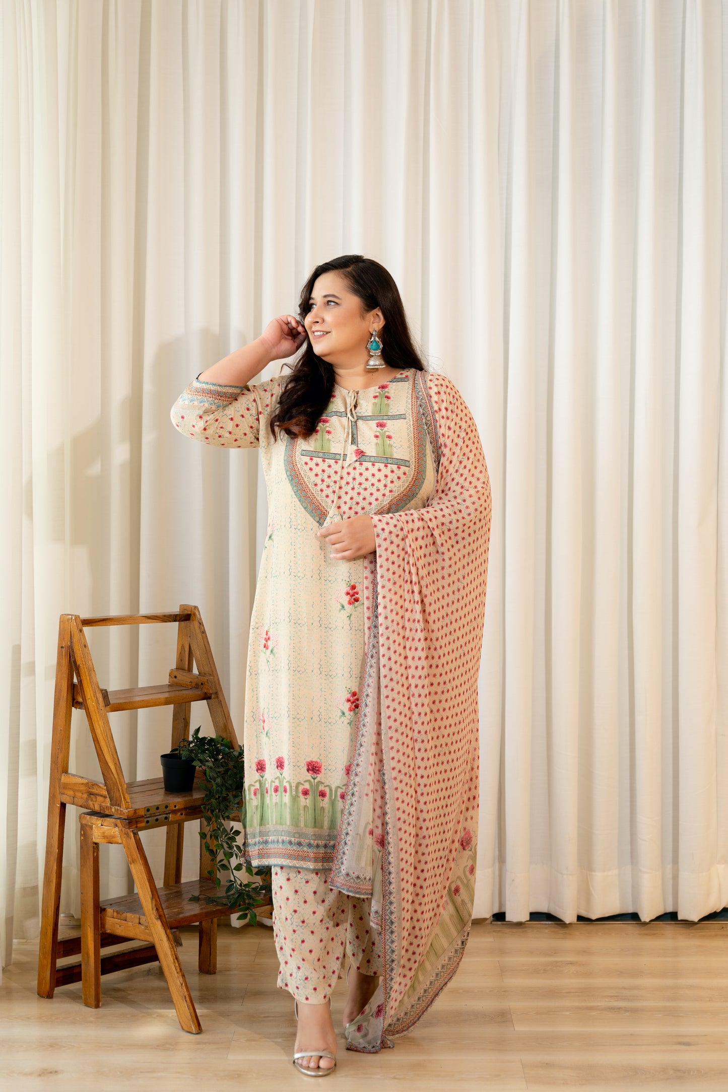 Mughal Motif Suit Set