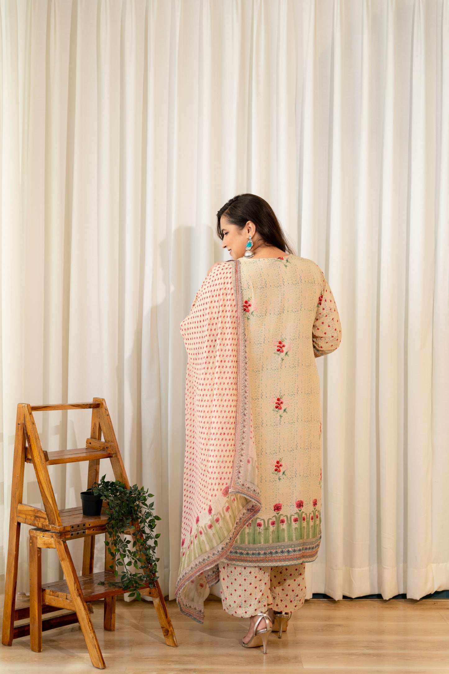 Mughal Motif Suit Set