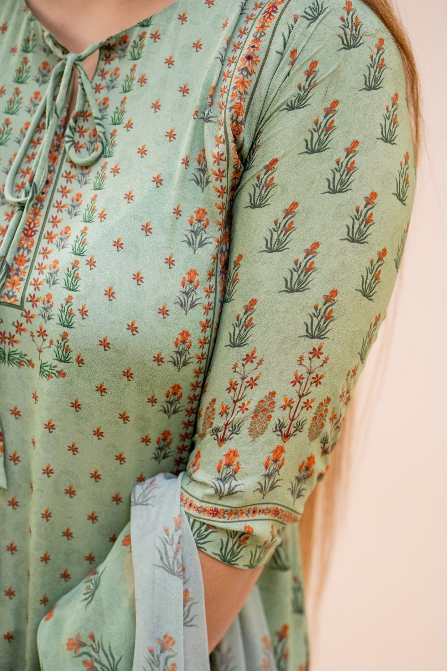 Spearmint Placement Full Suit Set