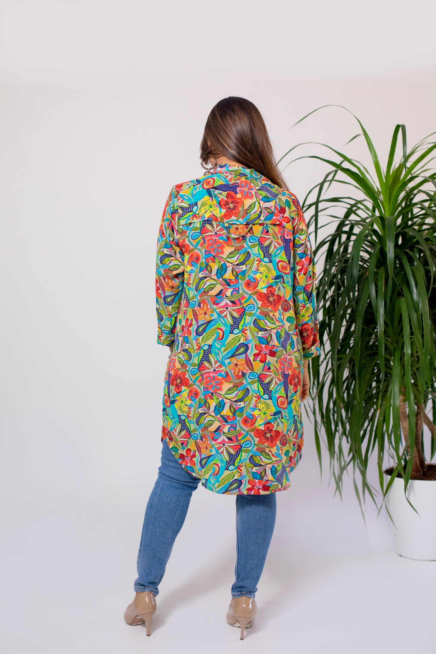 Floral Fusion Tunic