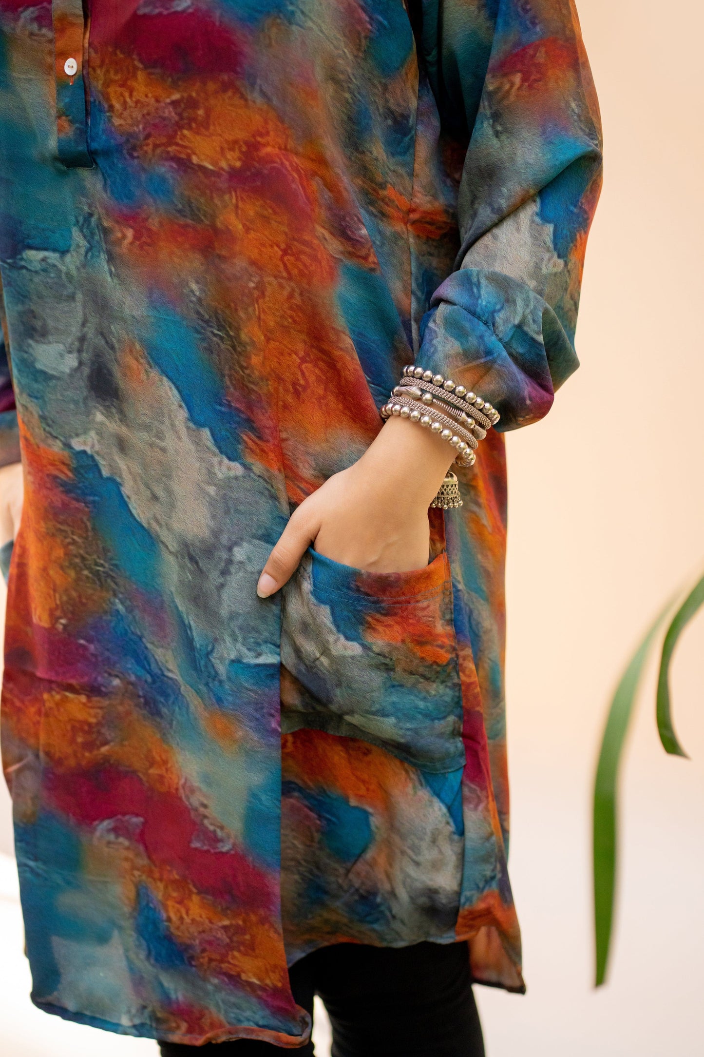 Techni Color Tunic