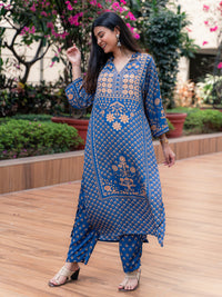 Abida Blue Kurta Set