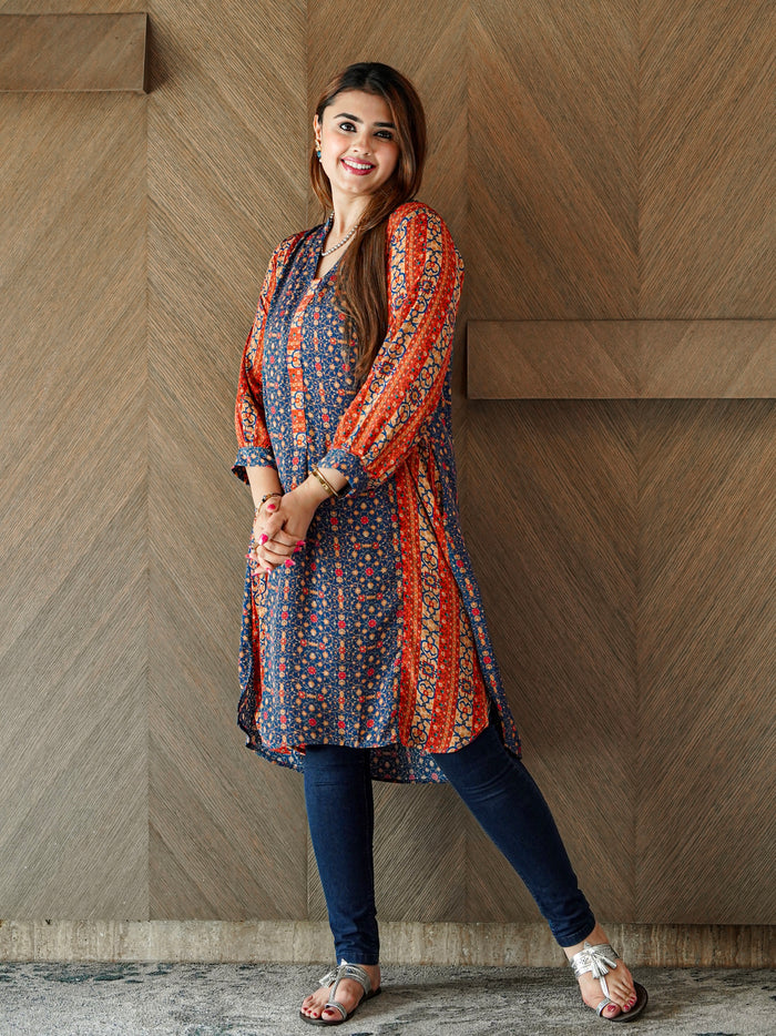 Blue Grace Long Tunic