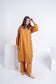 Mustard Patola Kurta Coord Set