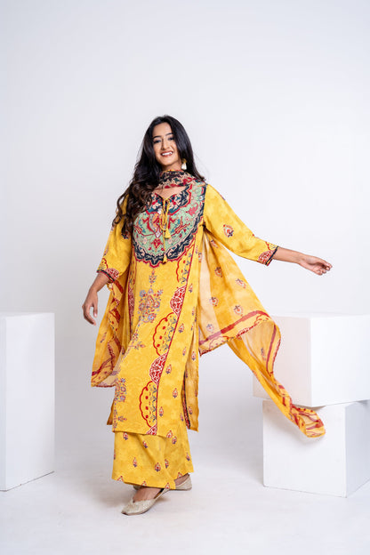 Naaz Mustard Suit Set