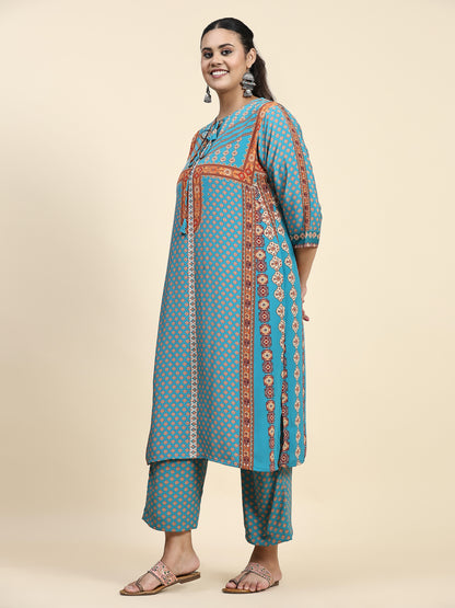 Celestial Blue Kurta Set