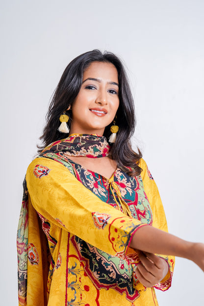 Naaz Mustard Suit Set
