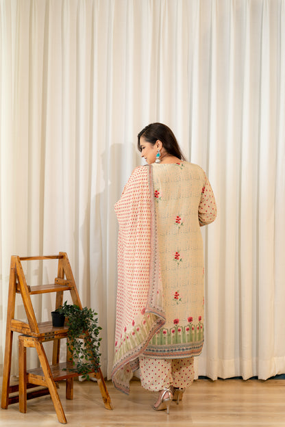 Mughal Motif Suit Set