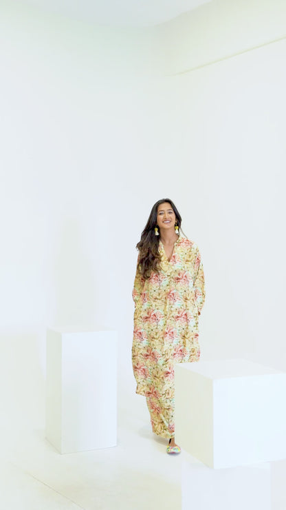 Batik Print Co-ord Set