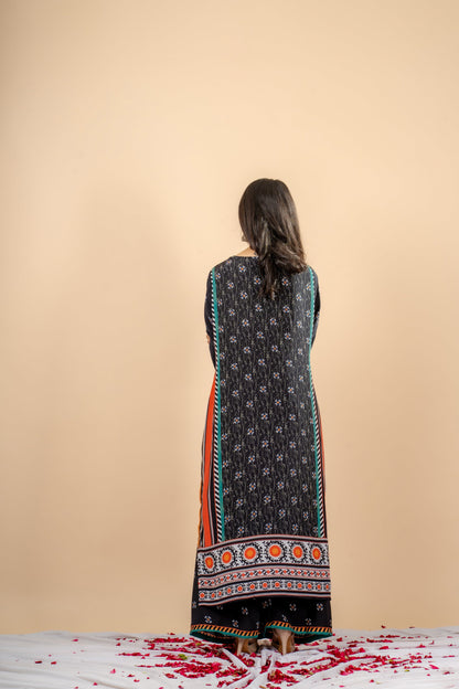 Black Tashkent Suit Set