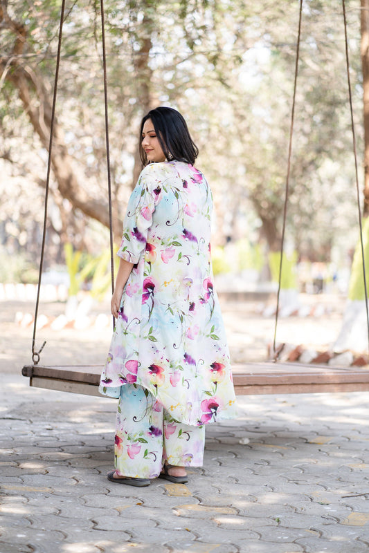 Alluring Blossom Long Co-ord Set
