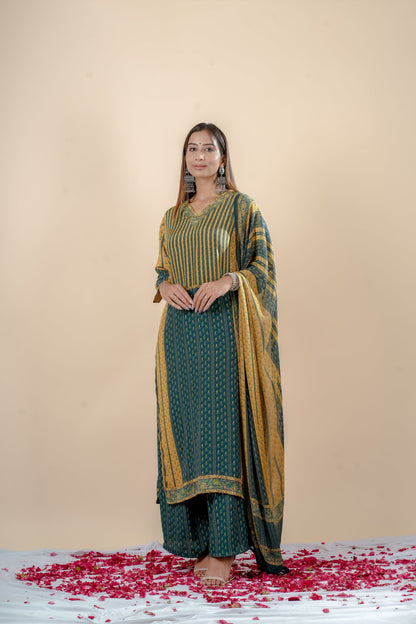 Mustard Pine Suit Set