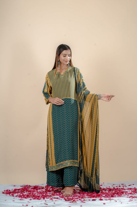 Mustard Pine Suit Set