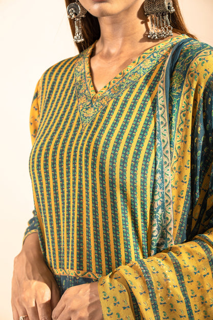 Mustard Pine Suit Set