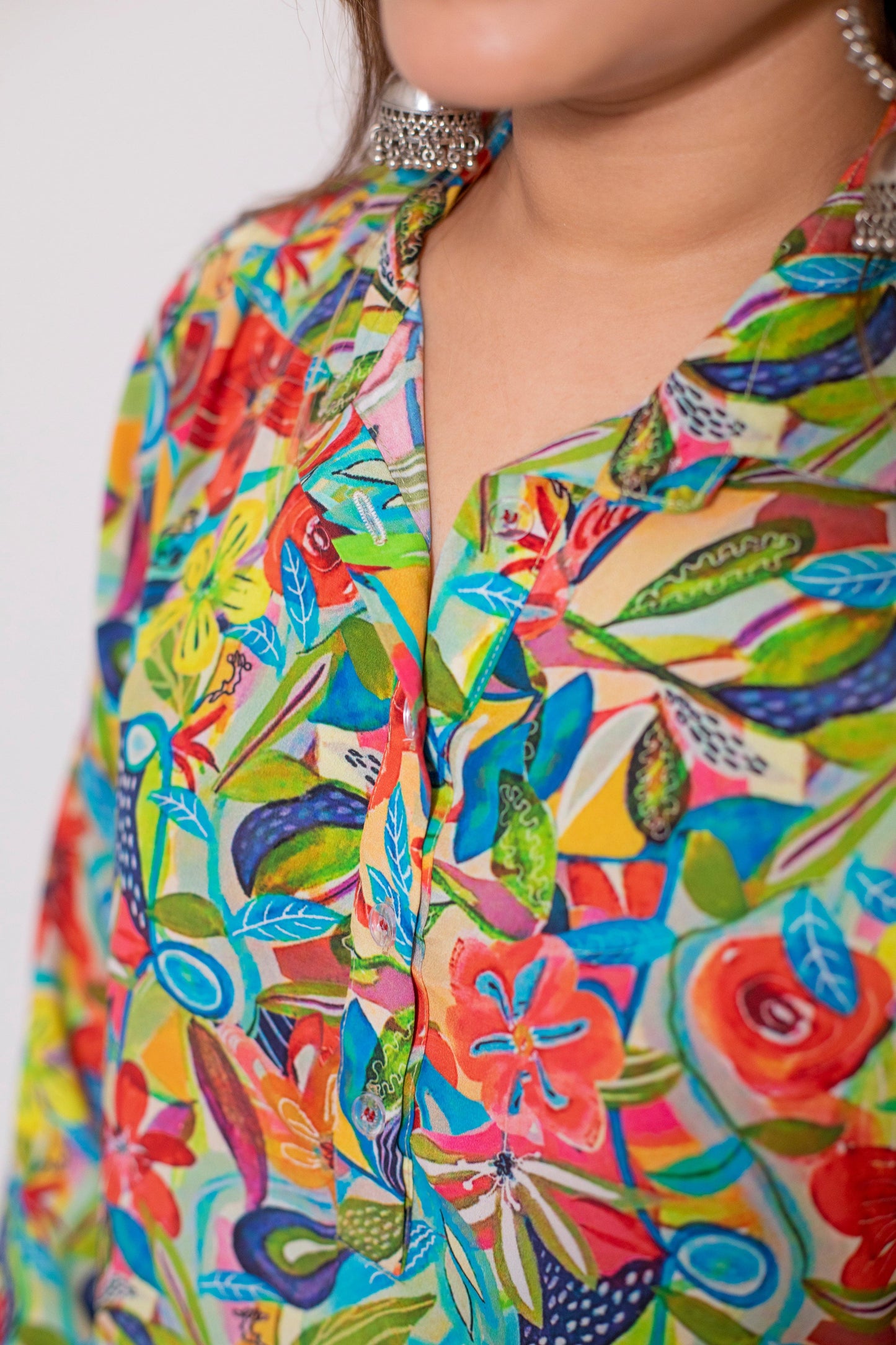 Floral Fusion Tunic