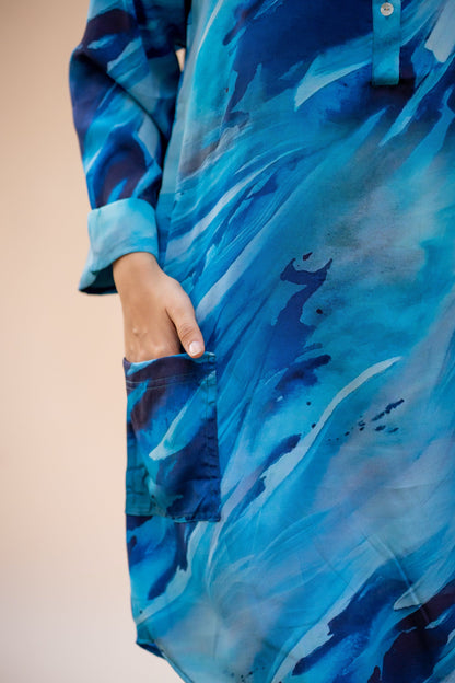 Bright Light Blue Tunic