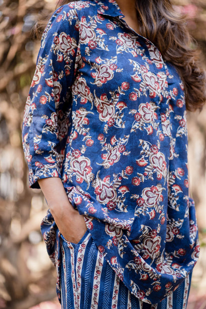 Baleine Blue Co-ord Set