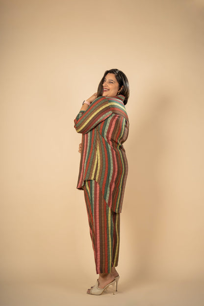 Bandhani Stripes Co-ord Set