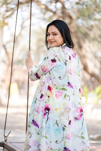 Alluring Blossom Long Co-ord Set