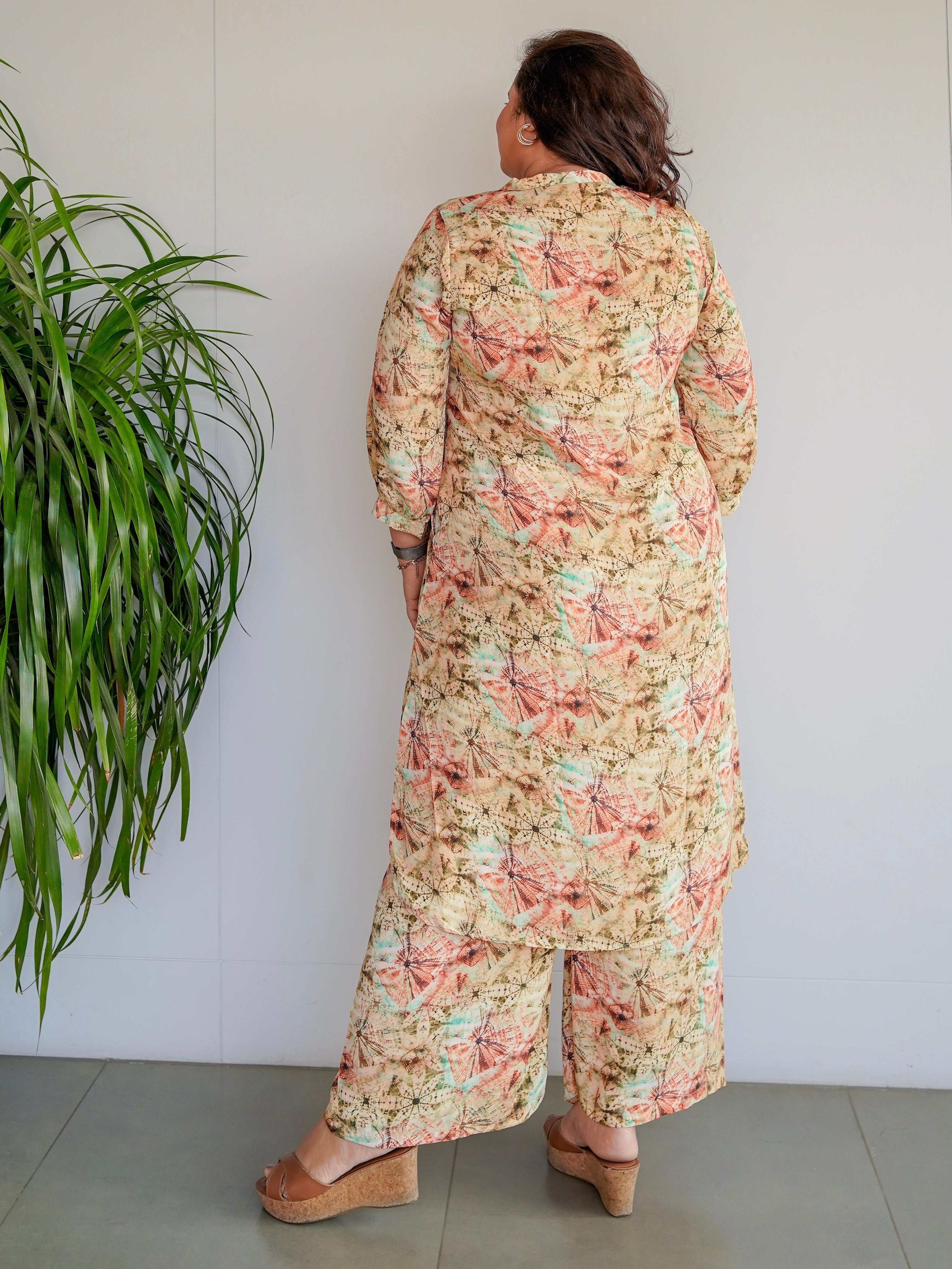 Batik Print Co-ord Set - Jeeaayanu Fashion