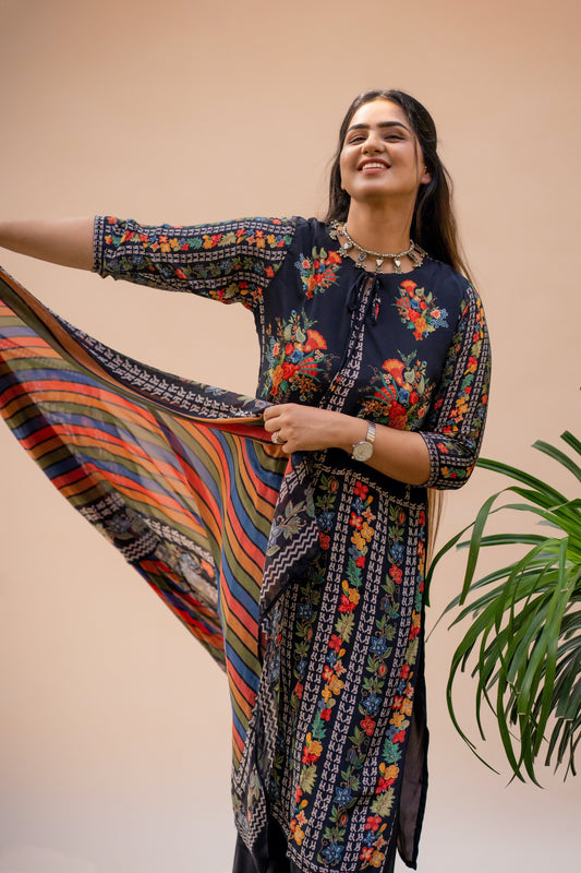 Black Beauty Full Suit Set - Jeeaayanu Fashion