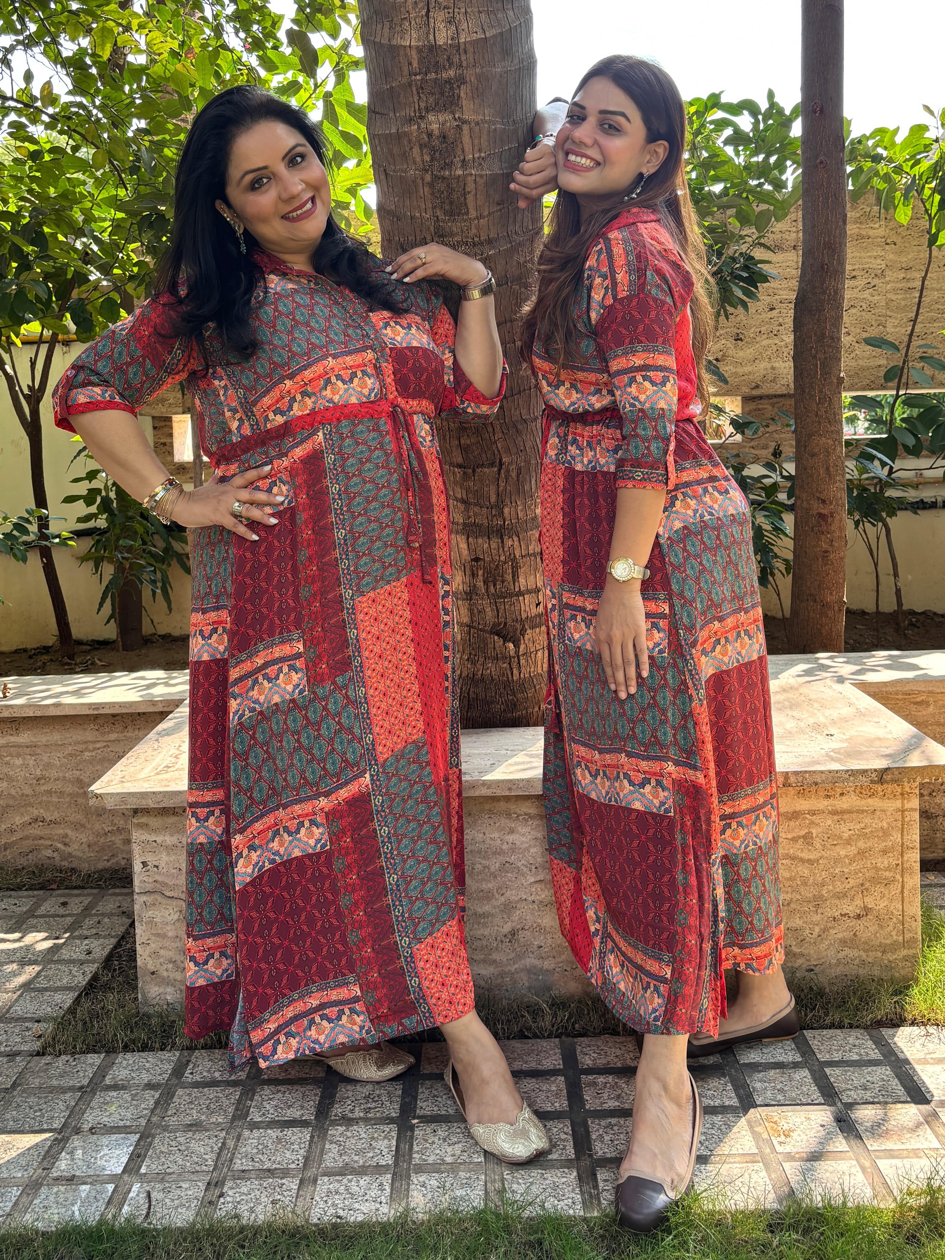 Boho Nomad Maxi Dress - Jeeaayanu Fashion