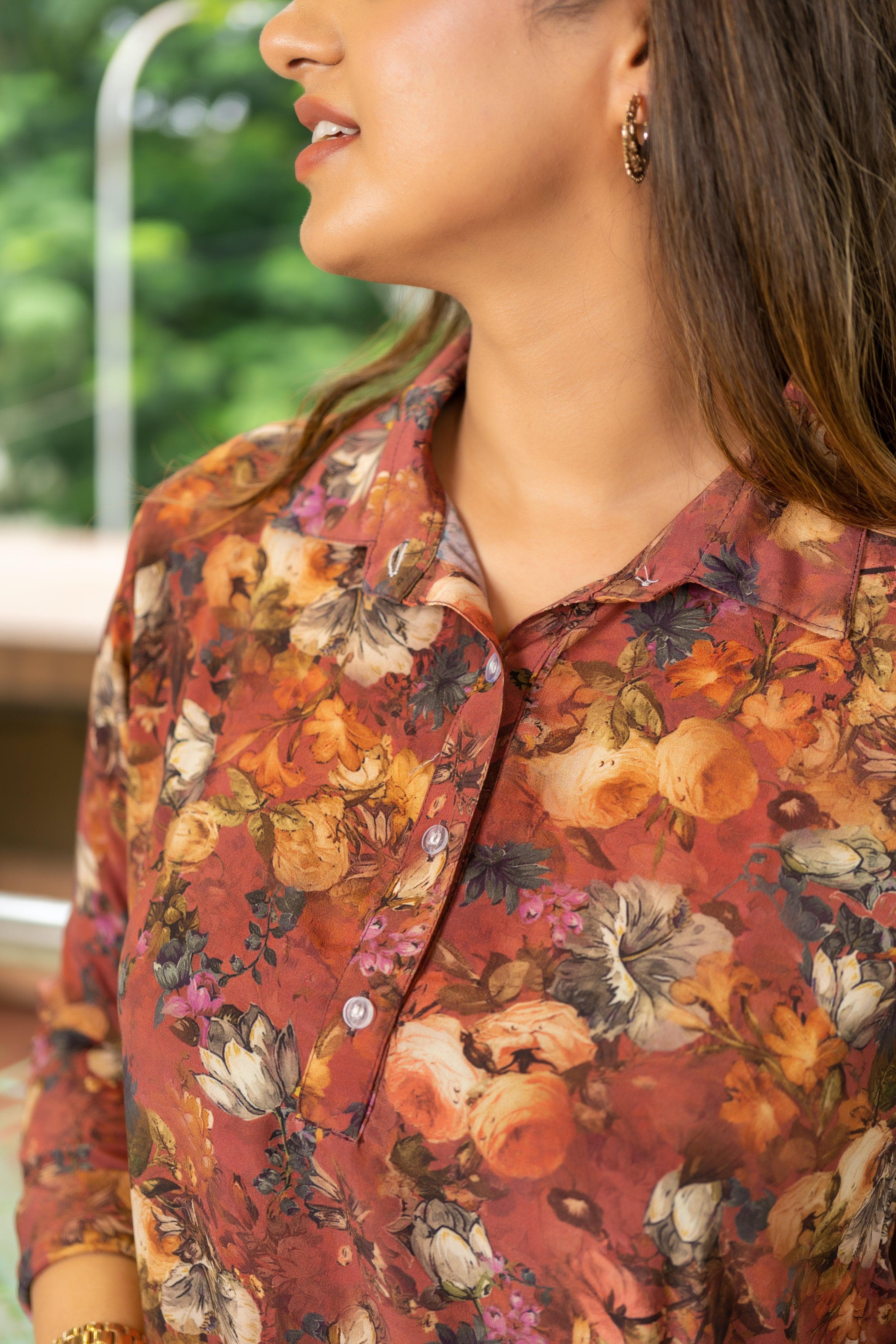 Floral Vibe Tunic - Jeeaayanu Fashion