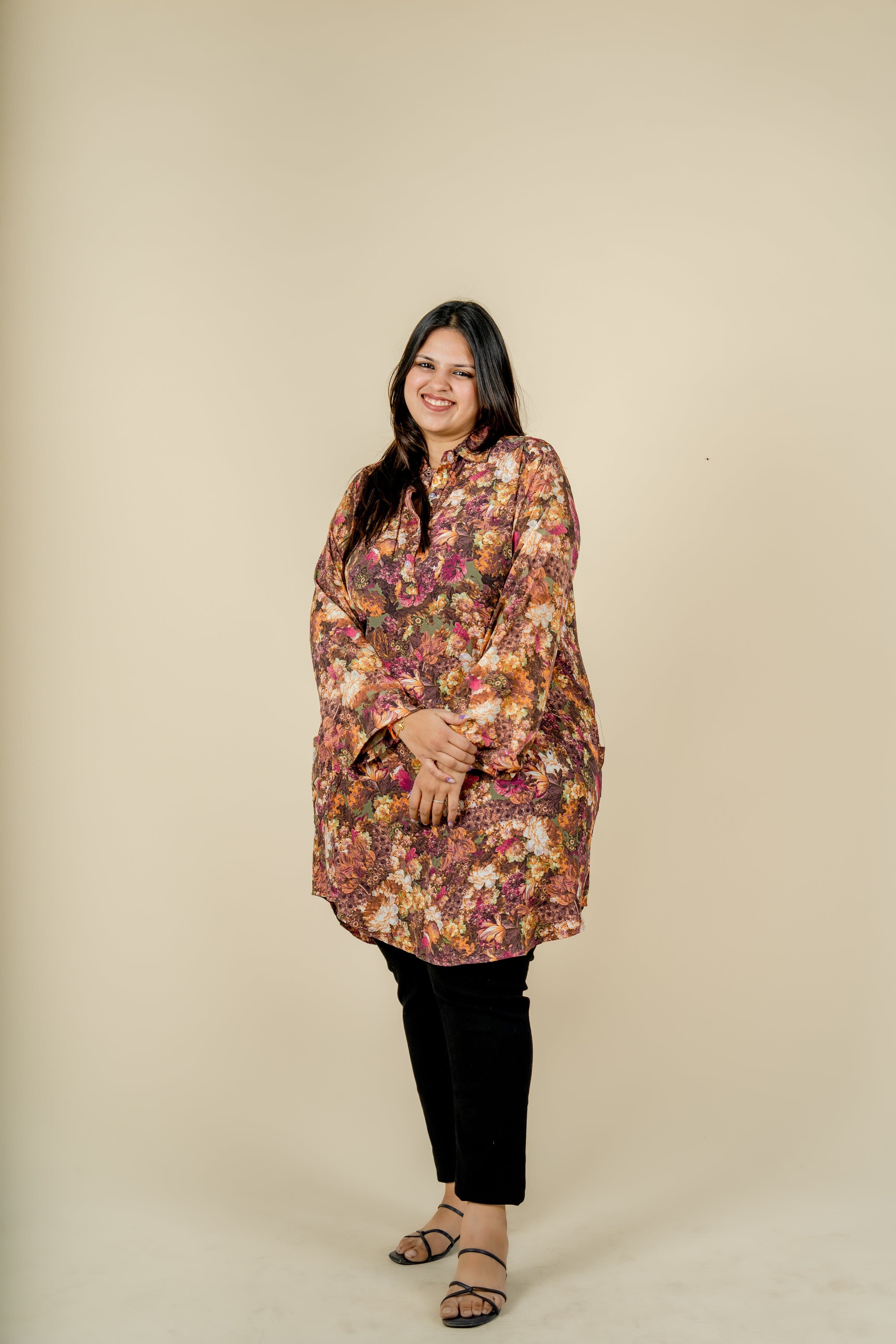 Flowral Tunic - Jeeaayanu Fashion