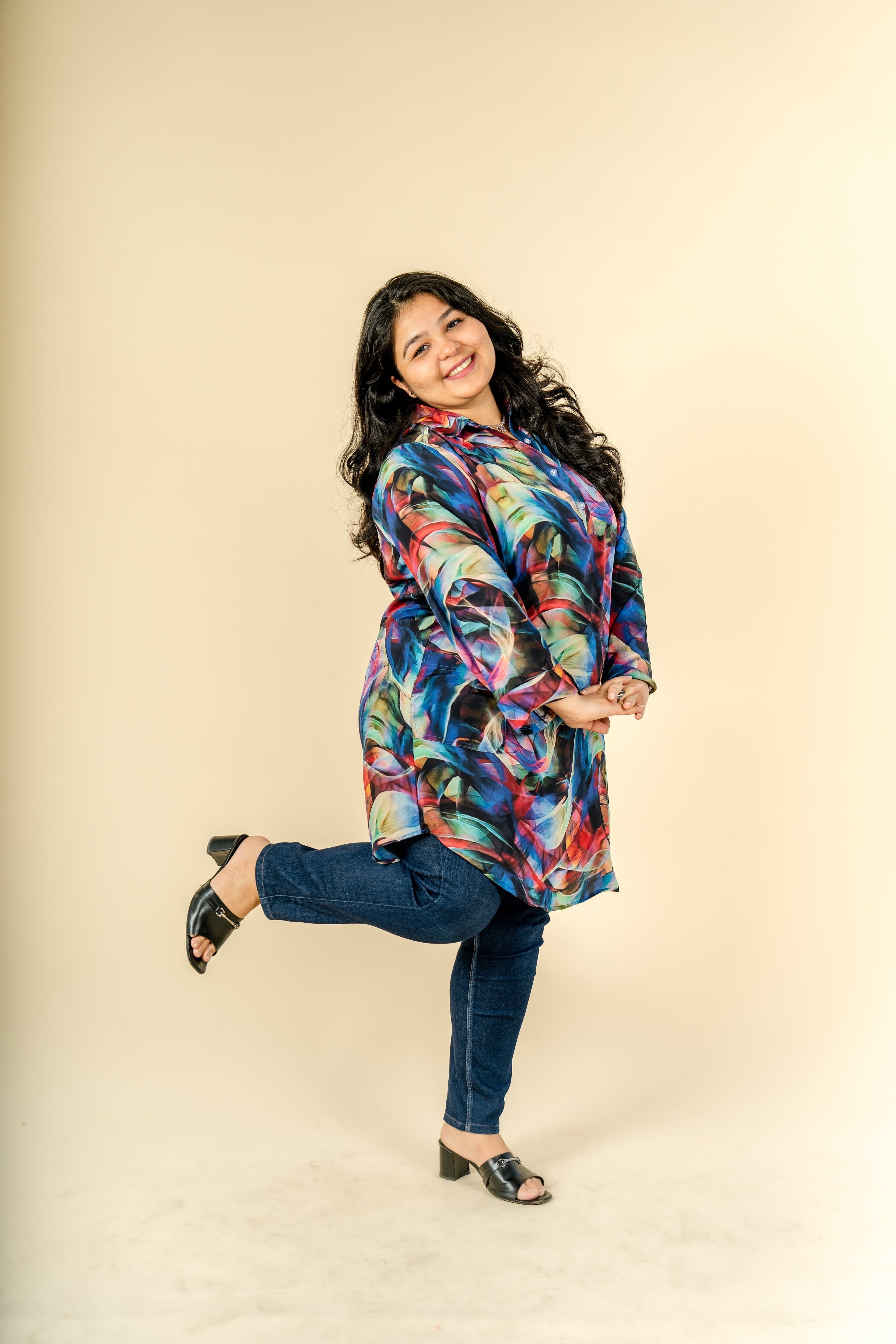 Maverik Print Tunic - Jeeaayanu Fashion