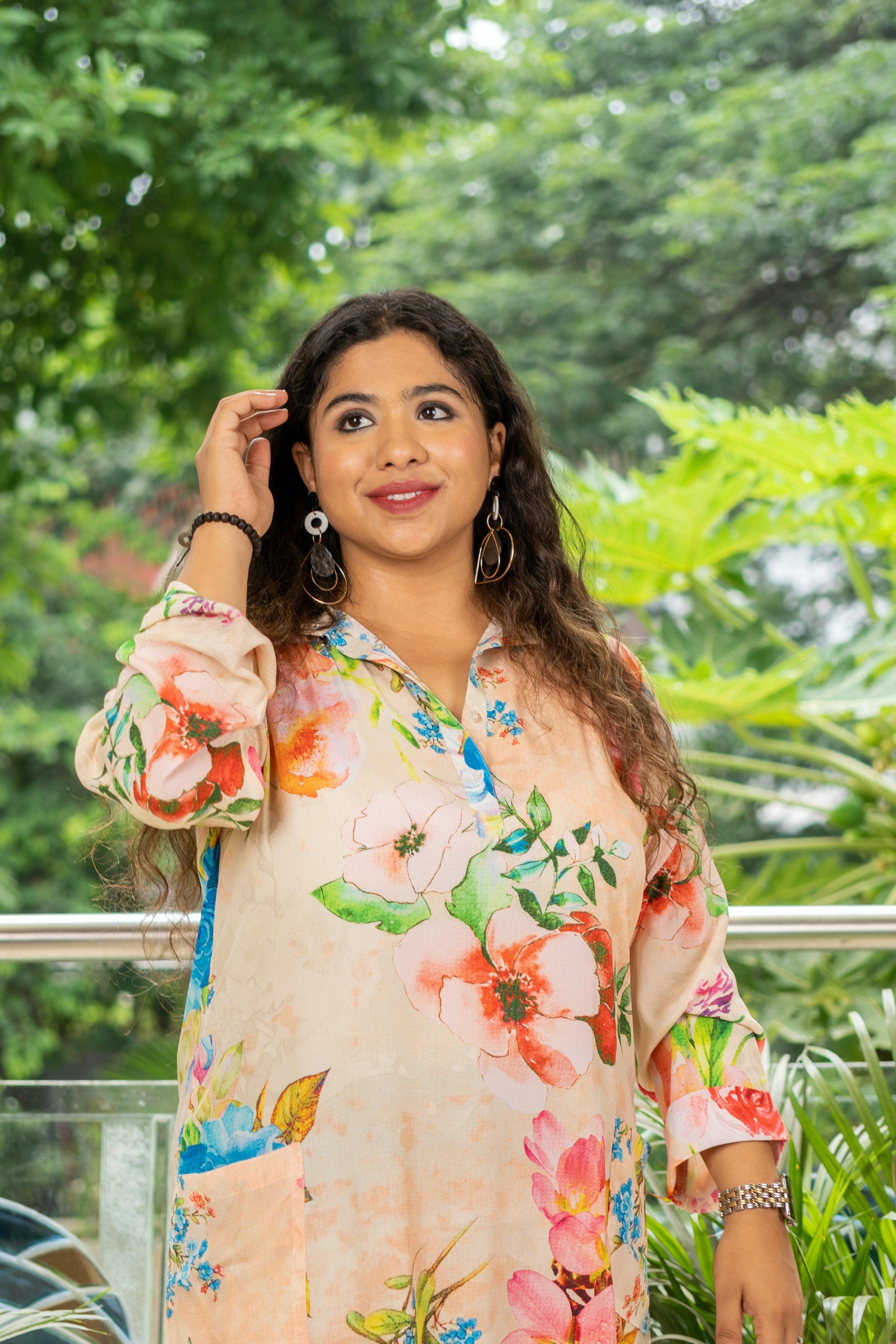 Tropical Beauty Tunic - Jeeaayanu Fashion