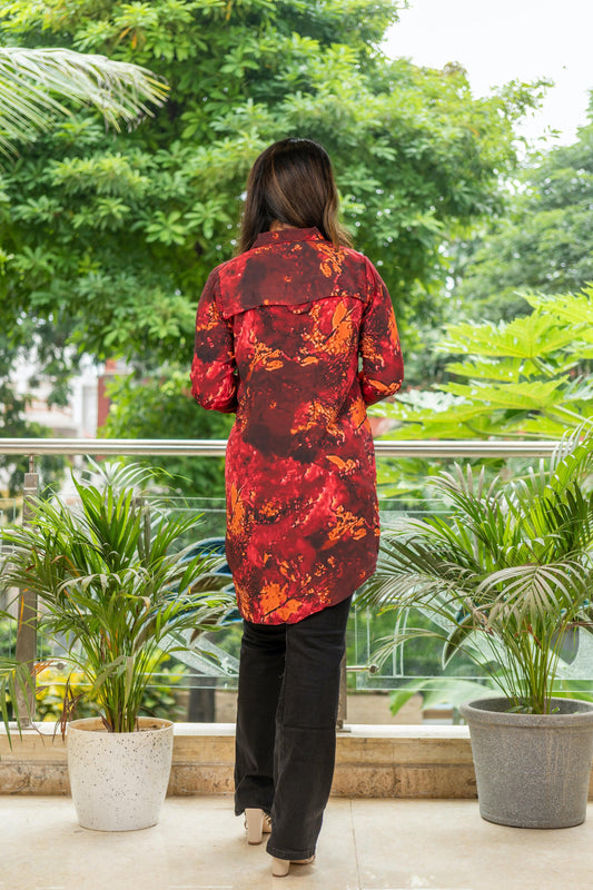 Vintage Sunset Tunic - Jeeaayanu Fashion